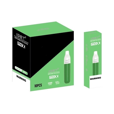 Στο απόθεμα IGET 2300 IGET ΑΝΏΤΑΤΗ 1100mah μπαταριών 5% μάνδρα Vape νικοτίνης μίας χρήσης
