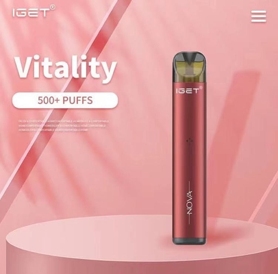 Δημοφιλής στην εξάρτηση εκκινητών Vape νικοτίνης μπαταριών 6% Nova 350mah της Αυστραλίας IGET Vape IGET