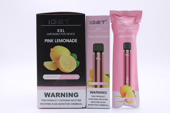 Οι λοβοί Vape τοποθετούν σε δεξαμενή disposabole vape την κεραμική σπείρα θέρμανσης λοβών 450mah καμία μάνδρα βαρύ μετάλλου vape