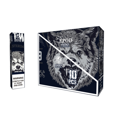 Ενέργεια 12 μίας χρήσης μάνδρα 5000 ριπές 12ML EPOD Vape χρώματος ειδών επανακαταλογηστέες