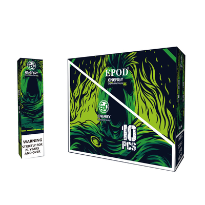 Ενέργεια 12 μίας χρήσης μάνδρα 5000 ριπές 12ML EPOD Vape χρώματος ειδών επανακαταλογηστέες