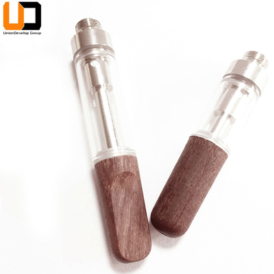 Στην ξύλινη άκρη μίας χρήσης Vape αποθεμάτων 510 άμεσες κασέτες Vape πώλησης εργοστασίων κάρρων