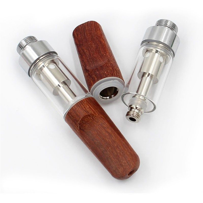 Στην ξύλινη άκρη μίας χρήσης Vape αποθεμάτων 510 άμεσες κασέτες Vape πώλησης εργοστασίων κάρρων