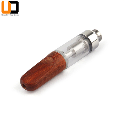 Στην ξύλινη άκρη μίας χρήσης Vape αποθεμάτων 510 άμεσες κασέτες Vape πώλησης εργοστασίων κάρρων