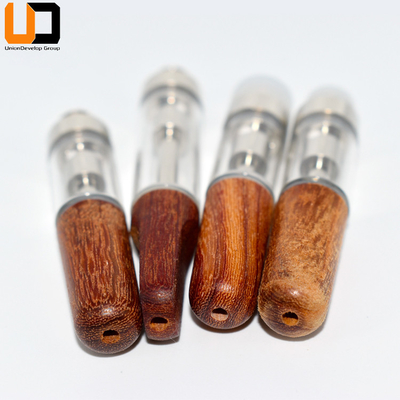 Στην ξύλινη άκρη μίας χρήσης Vape αποθεμάτων 510 άμεσες κασέτες Vape πώλησης εργοστασίων κάρρων