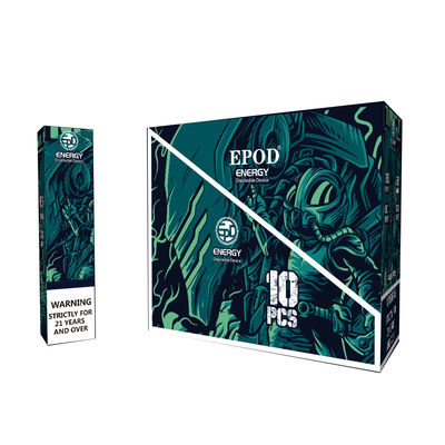 12 αλατισμένη μάνδρα 5000 ενεργειακού Vape Epod νικοτίνης γεύσεων 5% προϊόν μίας χρήσης ριπών