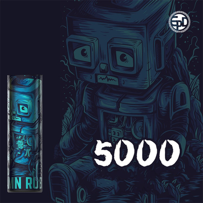 12 αλατισμένη μάνδρα 5000 ενεργειακού Vape Epod νικοτίνης γεύσεων 5% προϊόν μίας χρήσης ριπών