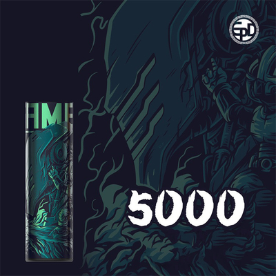 2022 η νέα ενεργειακή vape μάνδρα 12 άλας 5000 Epod άφιξης νικοτίνης γεύσεων 5% ξεφυσά το μίας χρήσης ηλεκτρονικό τσιγάρο