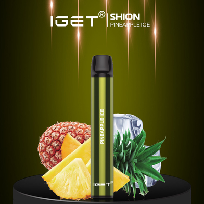 2.4ml IGET Ε Cig εκκινητών εξαρτήσεων Iget Shion ηλεκτρονική μάνδρα Vape τσιγάρων μίας χρήσης