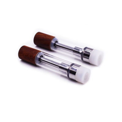 Ξύλινη υλική κασέτα 510 νήμα 1.0ml ψεκαστήρων σπειρών μανδρών κεραμική καμία διαρροή