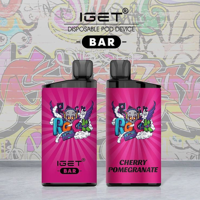 100% αρχικός ΦΡΑΓΜΌΣ 3500 μίας χρήσης νικοτίνη Vape τσιγάρων IGET IGET ριπών