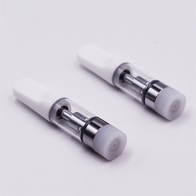 Αμόλυβδο κασετών κενό 0.5ml 1ml γυαλιού δεξαμενών κεραμικό λογότυπο 510 συνήθειας απόδειξης σπειρών έχον διαρροή κασέτα vape