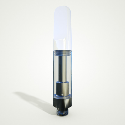 Αμόλυβδο κασετών κενό 0.5ml 1ml γυαλιού δεξαμενών κεραμικό λογότυπο 510 συνήθειας απόδειξης σπειρών έχον διαρροή κασέτα vape