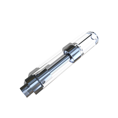 Χονδρική CBD THC D8 πετρελαίου κασέτα ακρών 1ml ψεκαστήρων επίπεδη στρογγυλή πλαστική