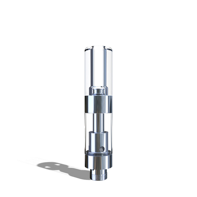 Η χονδρική πλαστική δεξαμενή 0.5ml 1ml γυαλιού Pyrex ακρών λεπταίνει την παχιά κασέτα πετρελαίου vape