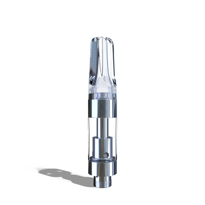 Η χονδρική πλαστική δεξαμενή 0.5ml 1ml γυαλιού Pyrex ακρών λεπταίνει την παχιά κασέτα πετρελαίου vape