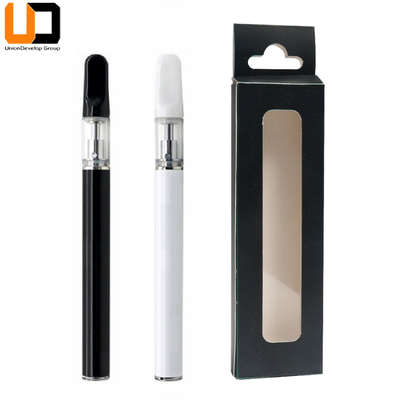Υψηλός - μάνδρα Vape δεξαμενών γυαλιού ποιοτικών κεραμική σπειρών D5 CBD μίας χρήσης 0.5ml 1.0ml κενή