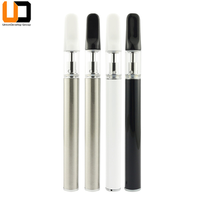 Κεραμική μάνδρα μπαταριών D5/D5A CBD Vape σπειρών 0.5ml 1.0ml 350mah δεξαμενών γυαλιού ανοξείδωτου