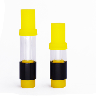 έχουσα διαρροή απόδειξης παχιά κενή 2*2.0mm θέρμανσης σπειρών πετρελαίου του δέλτα 8 κεραμική κασέτα πετρελαίου Cbd τρυπών γυαλιού vape