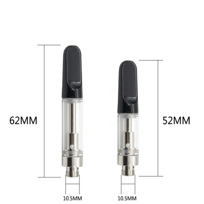 Αμόλυβδη 510 κασέτα πετρελαίου νημάτων 0.5ml 0.9ml 1ml vape CBD
