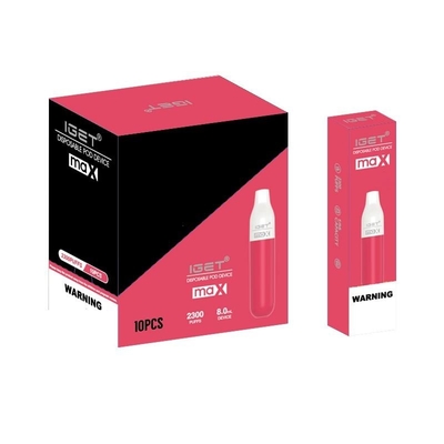 ΑΝΏΤΑΤΑ 2300 pufffs μανδρών IGET IGET μίας χρήσης Vape