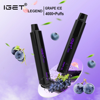 Αρχικός ΜΎΘΟΣ 4000 IGET νικοτίνη ΡΙΠΏΝ 12ml 1350mAh 1350mAh 5%