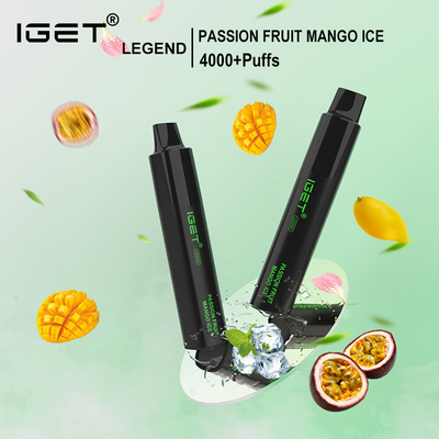 2022 νέος αρχικός IGET μύθος 4000 Vape μίας χρήσης μάνδρα Vape νικοτίνης ΡΙΠΏΝ 5%