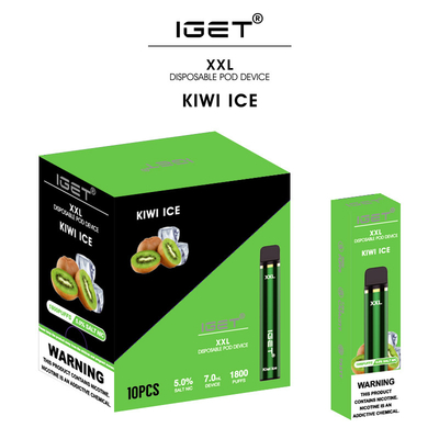 Καυτότερο iget AUS xxl μίας χρήσης μάνδρα vape 1800 ριπών με πιό πρόσφατες 35 γεύσεις στο απόθεμα