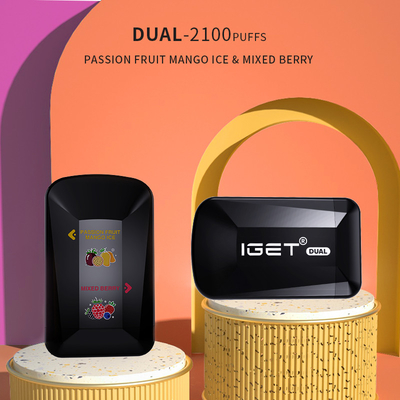 Πιό πρόσφατες πρότυπες IGET διπλές 2100 ριπές IGET με 9 γεύσεις