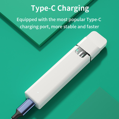 Οψιμότερος μίας χρήσης λοβός Vape ικανότητας 2ml με το λιμένα χρέωσης τύπος-γ