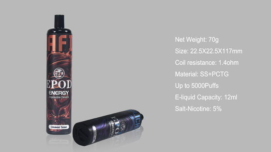 850mah EPOD μίας χρήσης Vape