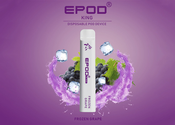 Παγωμένη σταφυλιών Epod συσκευή 3500 μανδρών Vape βασιλιάδων επανακαταλογηστέα ριπές