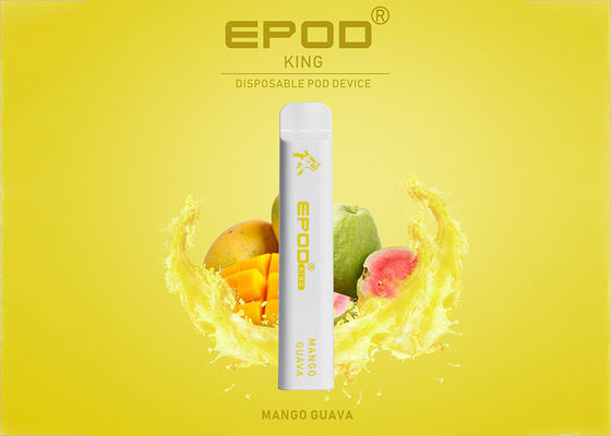 Επανακαταλογηστέα 10ml EPOD μίας χρήσης συσκευή ροών αέρος ΒΑΣΙΛΙΆΔΩΝ 3500puffs διευθετήσιμη