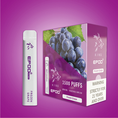 10ML επανακαταλογηστέο EPOD μίας χρήσης Vape 3500 ριπές με την μπαταρία 850mah