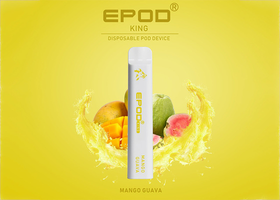 Μίας χρήσης βασιλιάς 3500 Epod μανδρών Vape ριπές επανακαταλογηστέες