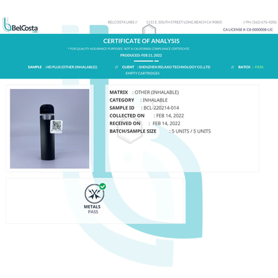 Εργοστασίων άμεσος λοβός 316 vape πώλησης CBD μίας χρήσης ανοξείδωτο κατάλληλο για το παχύ/λεπτό πετρέλαιο