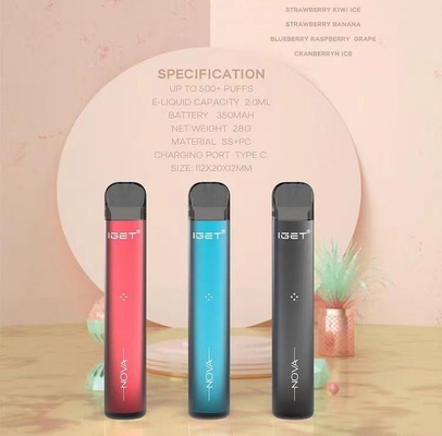 Αναπληρώσιμη μίας χρήσης εξάρτηση Vape NOVA IGET με 13 γεύσεις