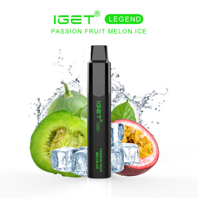 12ml ΜΎΘΟΣ 4000 ριπές μίας χρήσης Vape ικανότητας IGET με την μπαταρία 1350mAh