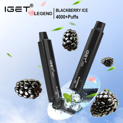 12ml ΜΎΘΟΣ 4000 ριπές μίας χρήσης Vape ικανότητας IGET με την μπαταρία 1350mAh